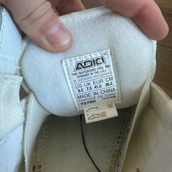 RARE Adio Hamilton Straps Skate Shoe Y2K VTG Size 8.5 BAM - Picture 9 of 10